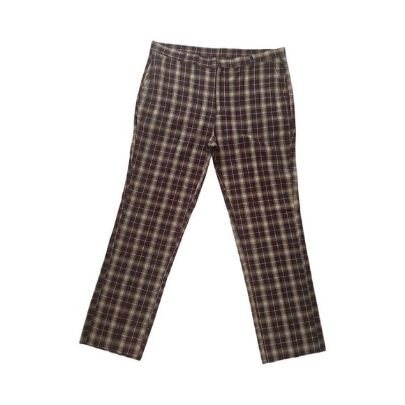 Vintage Band Of Outsiders Men’s Plaid Pants Size 36 - Picture 1 of 7